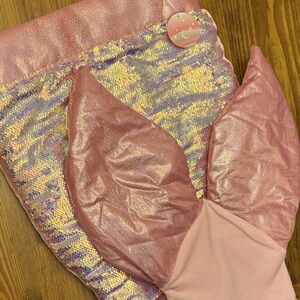 Pink Mermaid Tail Sleeping Bag